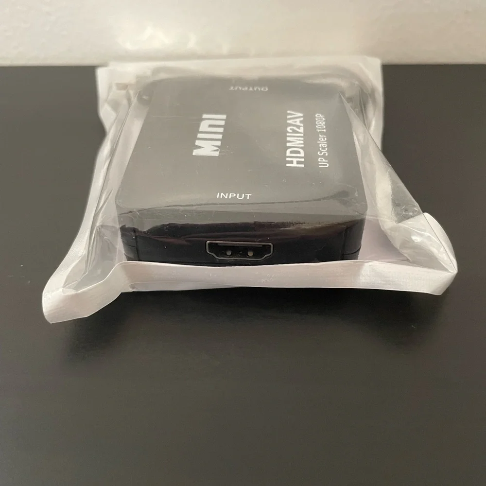 HDMI To AV Adapter NEW RCA Video Composite Converter HD Female 1080P Upscaler